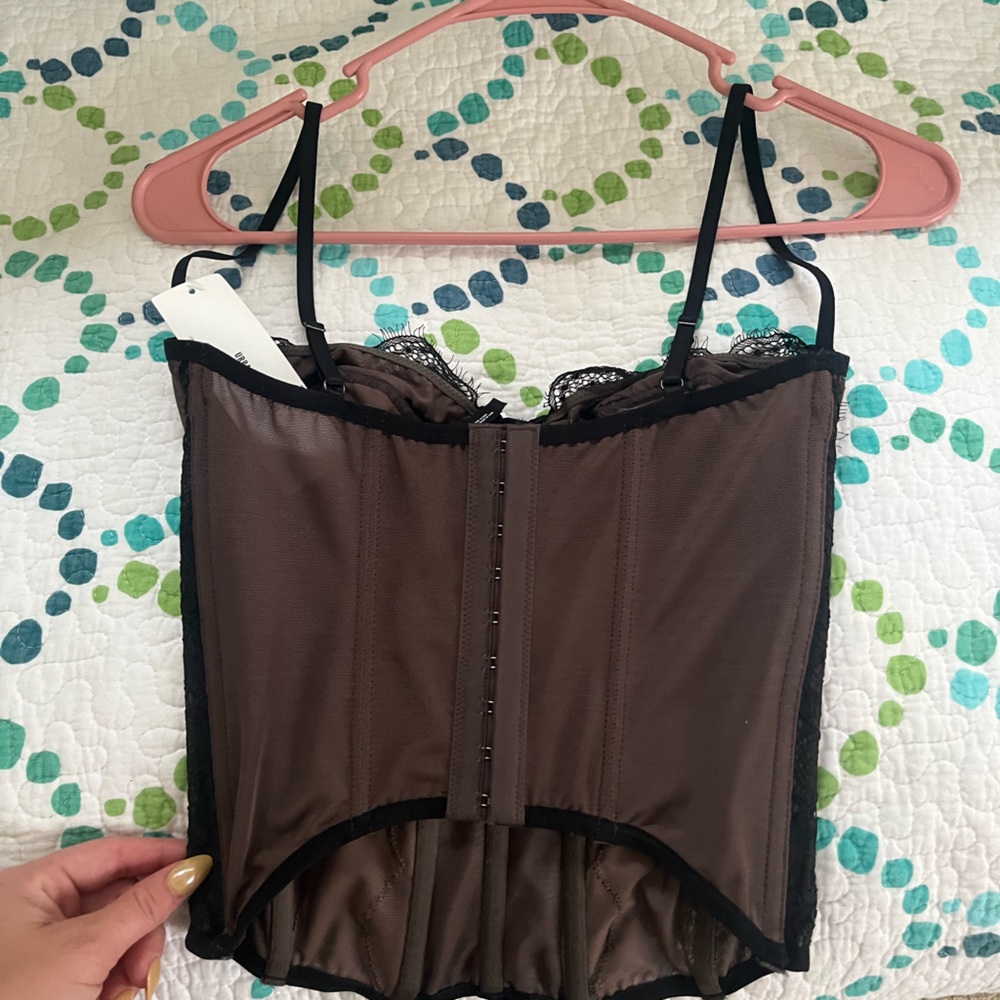 Urban Outfitters Corset Black - Picture 4 of 5